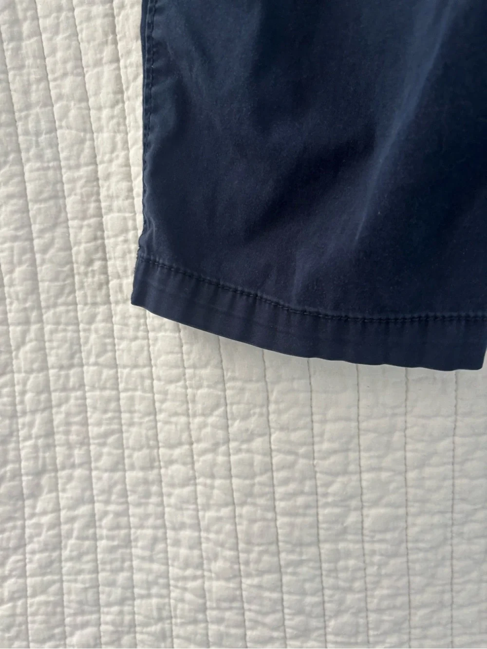 Boys Navy Cotton Chino Shorts size 6